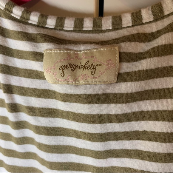 Girl’s Persnickety Striped & Ruffled Tank Top - Picture 5 of 10